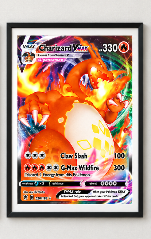 Poster de Charizard 3D