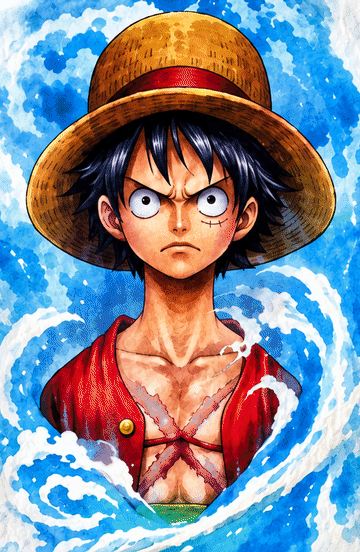 Poster One Piece 3D