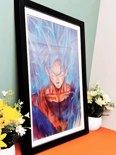 Póster Goku 3D